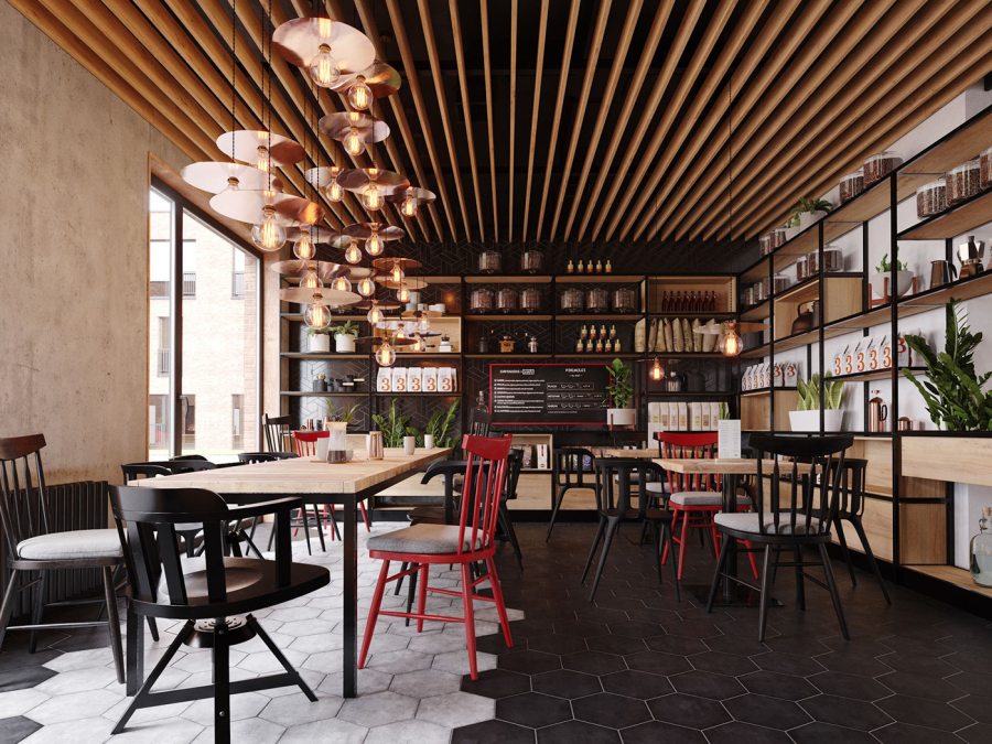 THIẾT KẾ COOFEE SHOP 1